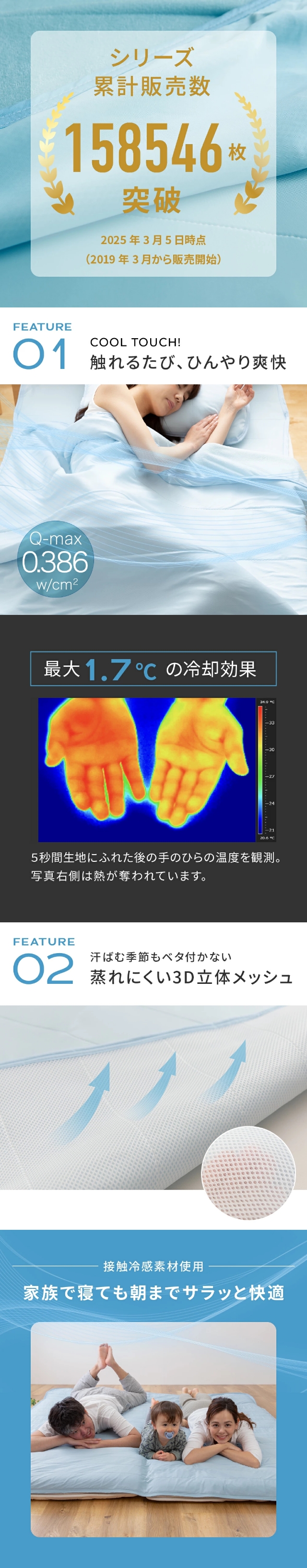 niceday (ナイスデイ) ひんやり 乾きやすい スピードドライ エアーパッド ワイドキング