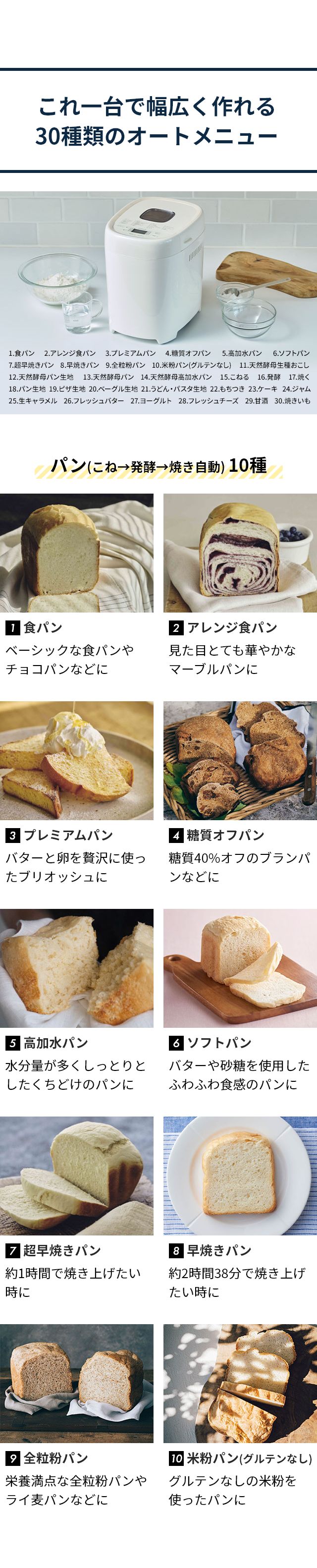 siroca (シロカ) おうちベーカリー ベーシック プラス SB-2D271