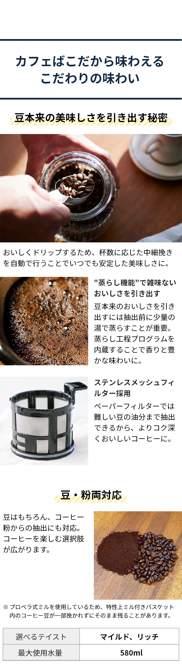 siroca (シロカ) 全自動コーヒーメーカー カフェばこ SC-A271