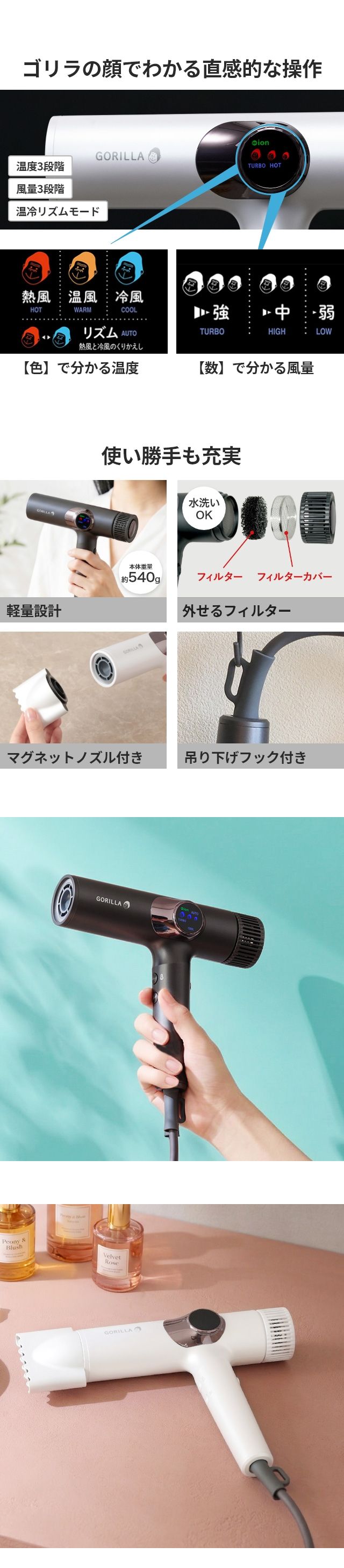 ドウシシャ　ゴリラのひとふき