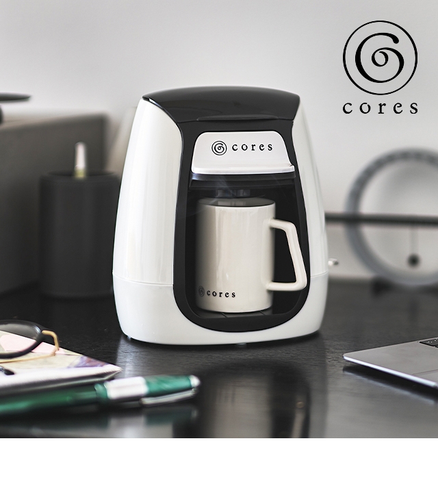 cores （コレス） 1カップコーヒーメーカー C312WH