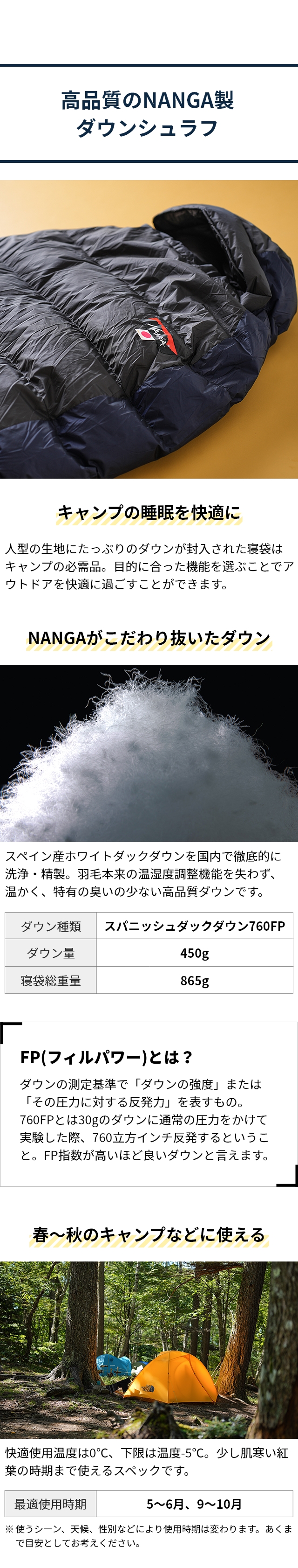 NANGA(ナンガ) オーロラライト(AURORA LIGHT) 450DX