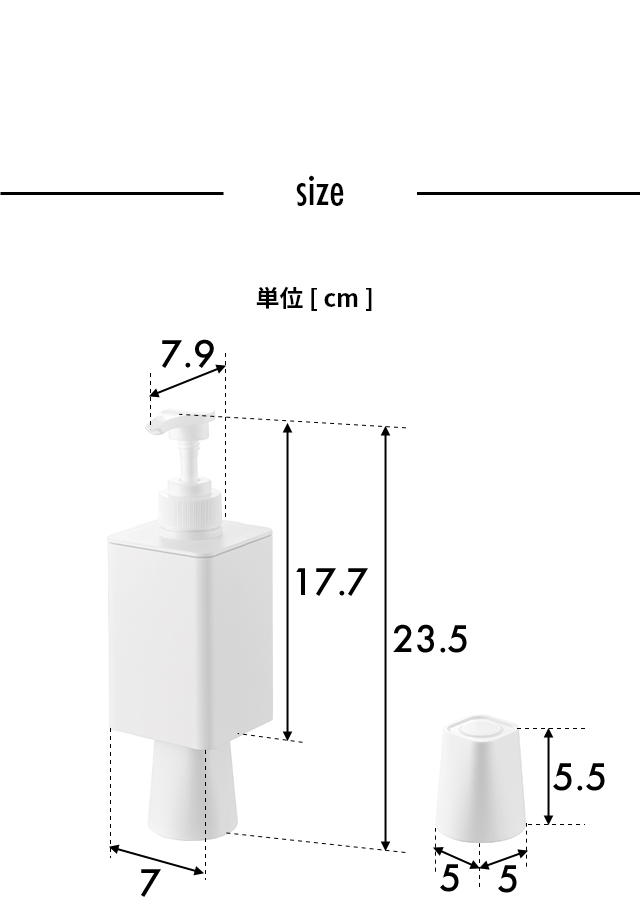 tower (タワー) フィルムフックマウスウォッシュディスペンサー&ミニタンブラー