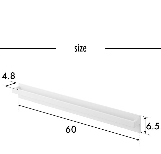 tower（タワー）壁付けハンガーバー