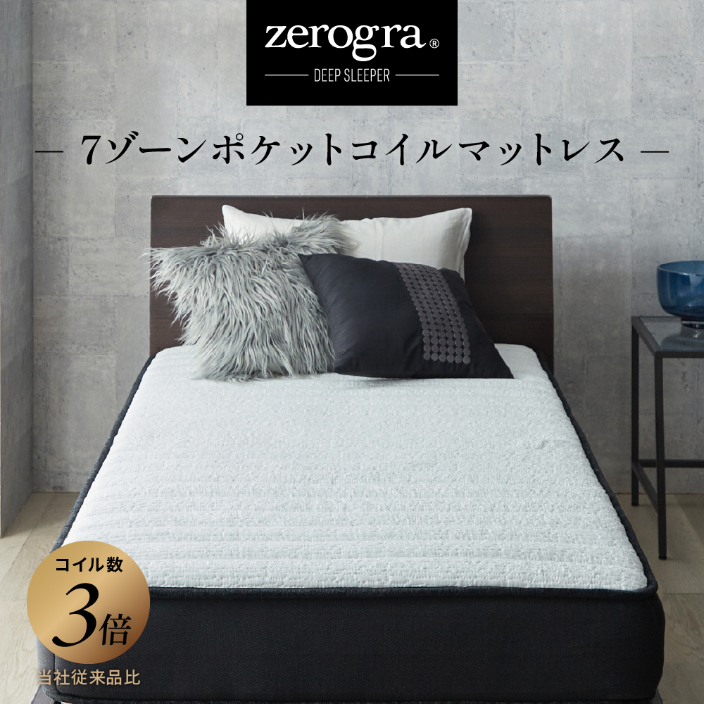 Niceday（ナイスデイ）寝心地を追求、1734個のコイルを使ったベッドマットレス -DEEP SLEEPER-