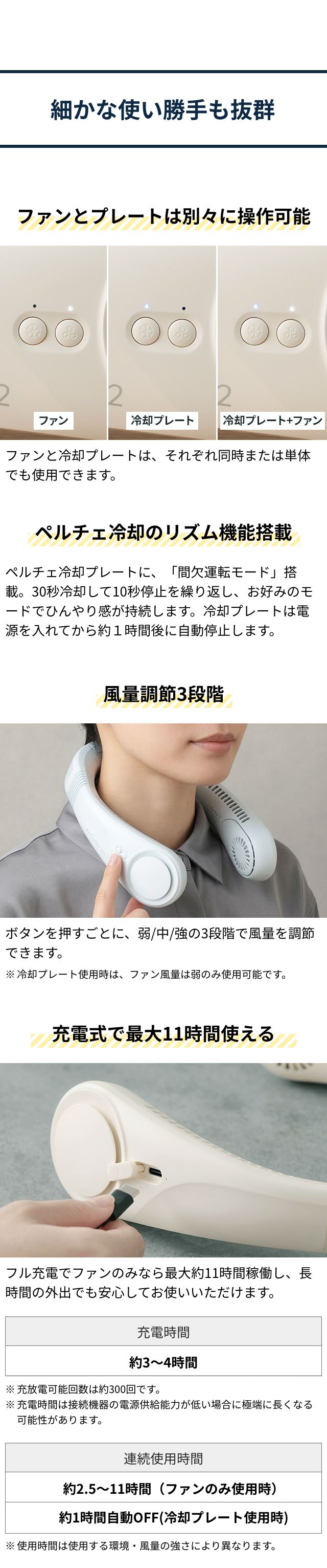 ELAiCE (エレス) アイファンカラーアイス2 (iFan Collar Ice 2） IF-COIC26