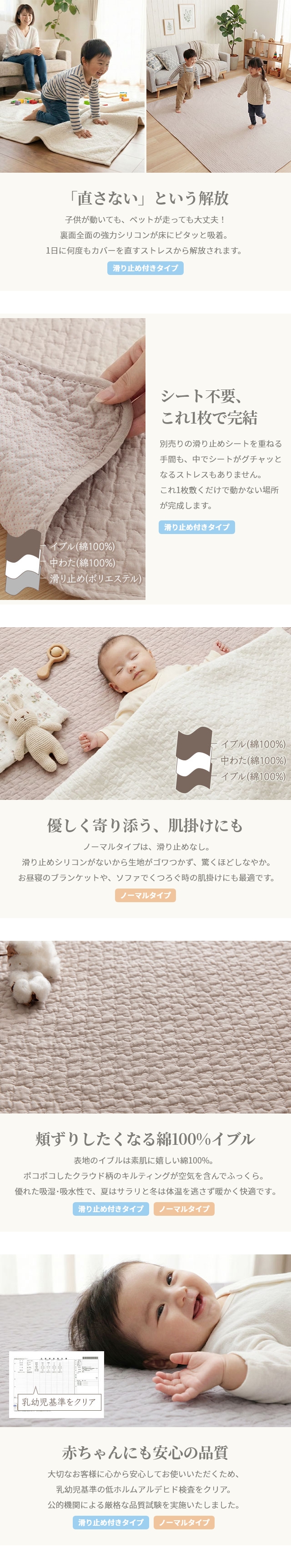 mofua(モフア) イブル CLOUD柄 マルチカバー 綿100% 200×200cm