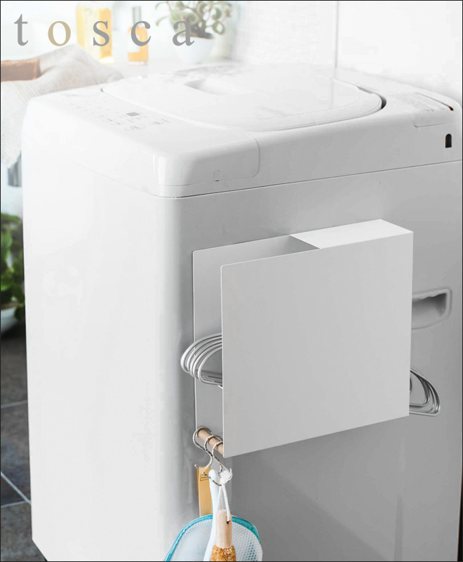 洗濯機横マグネットハンガーホルダー Tosca レビューで送料無料の特典 セレクトショップ Aqua アクア